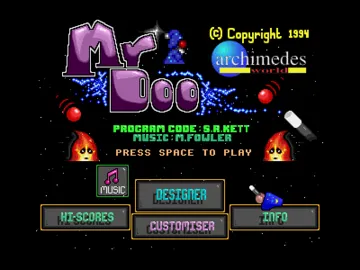 Mr. Doo (1994)(Archimedes World) screen shot title